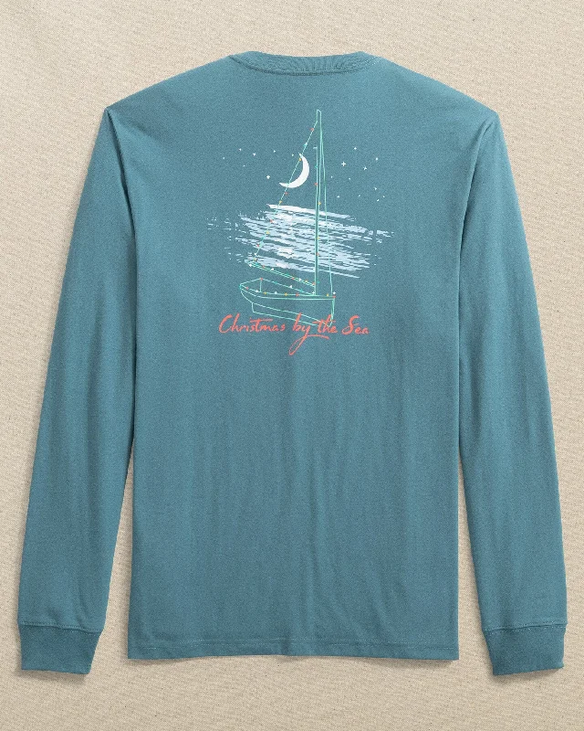 Christmas by the Sea Long Sleeve T-Shirt