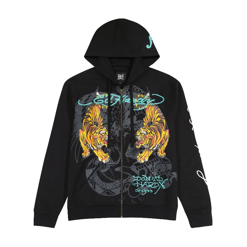 Crawling Tigers Hoodie