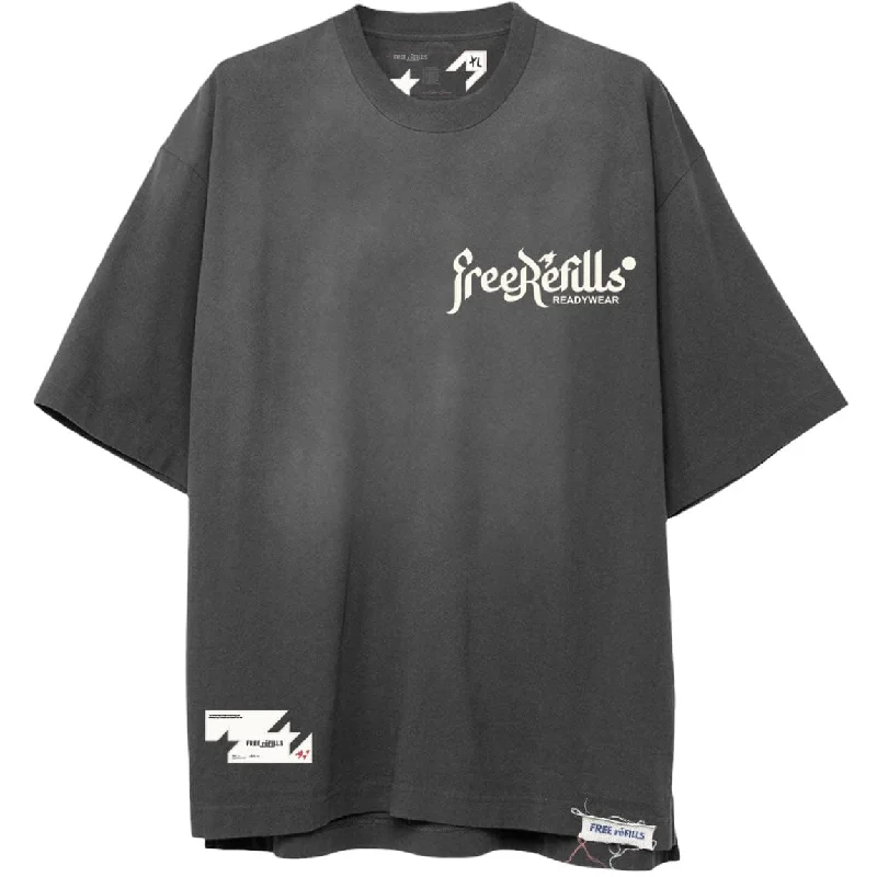 Free Refills Pegasus Tee (Vintage Black) FRC2-26