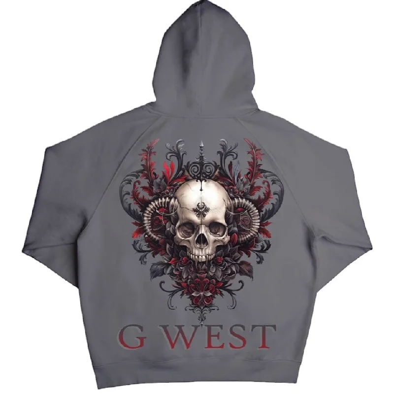 G West Dead Devil Hoodie (Charcoal)