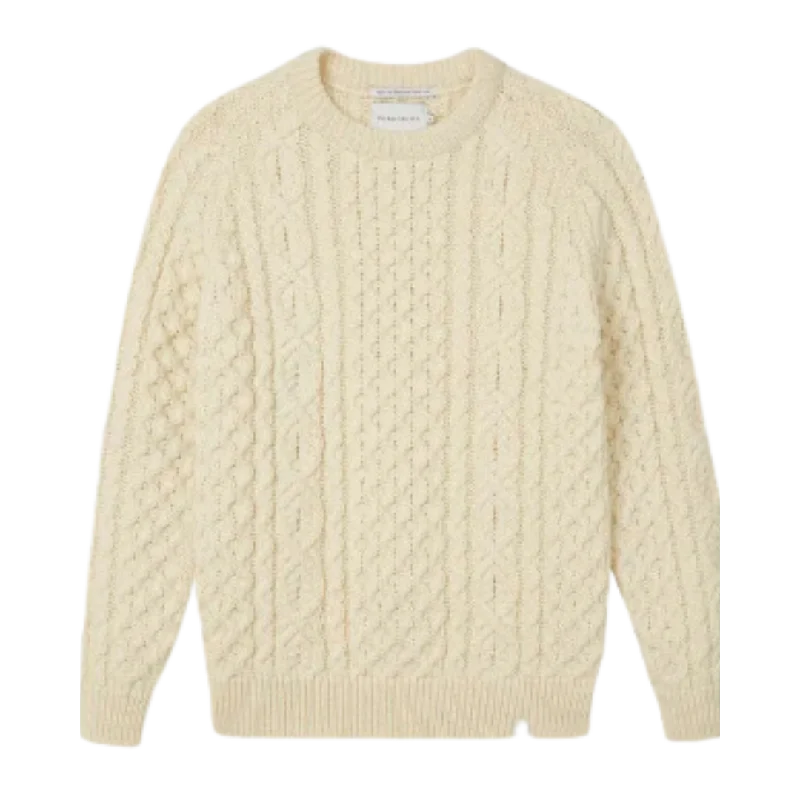 Hudson Aran  Jumper - Ecru