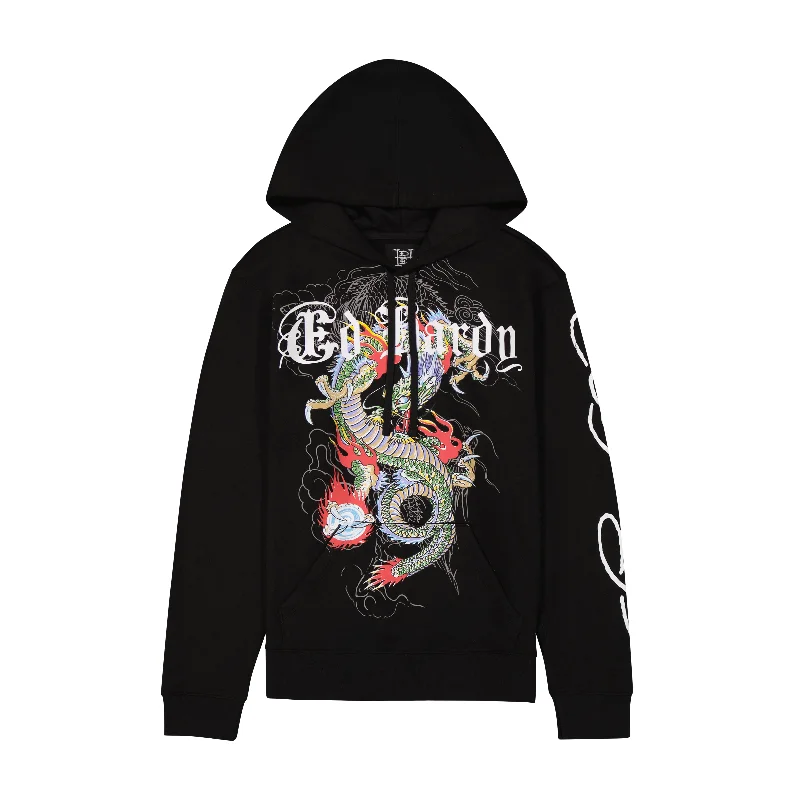 Japan Dragon Mens Hoodie