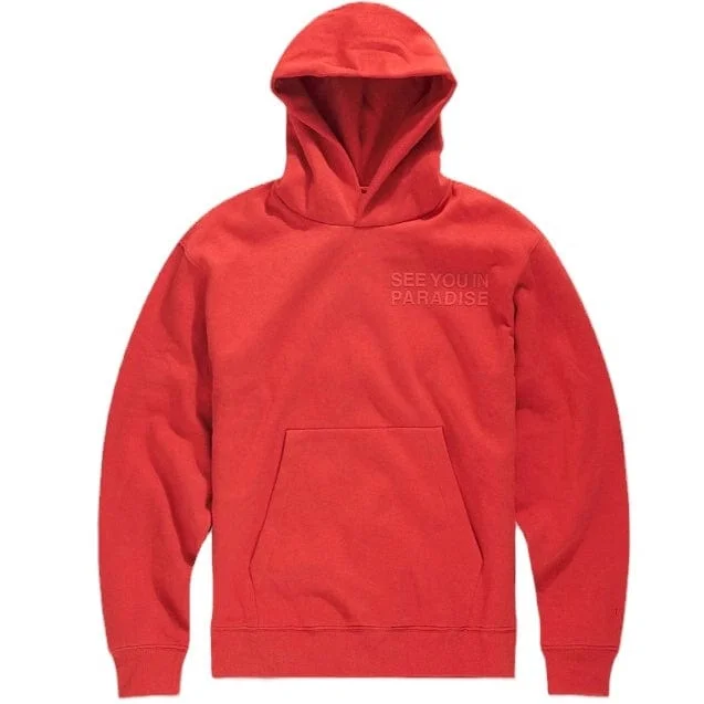 Jordan Craig Paradise Tonal Pullover Hoodie (Red) 8862H