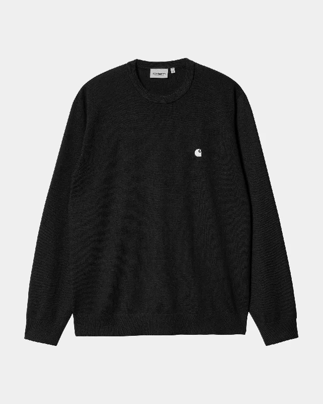 Madison Sweater | Black / Wax