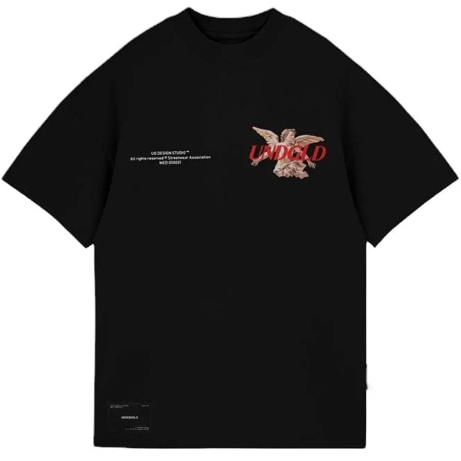 Undergold Rodeo Oil Angel T Shirt (Black)