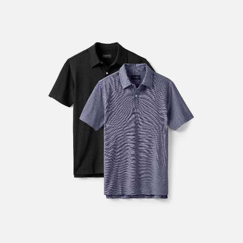 Men's 2 Pack // Merino Polos