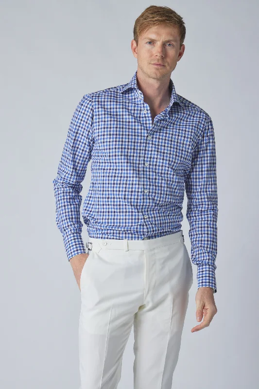 Blue/Navy Check Shirt