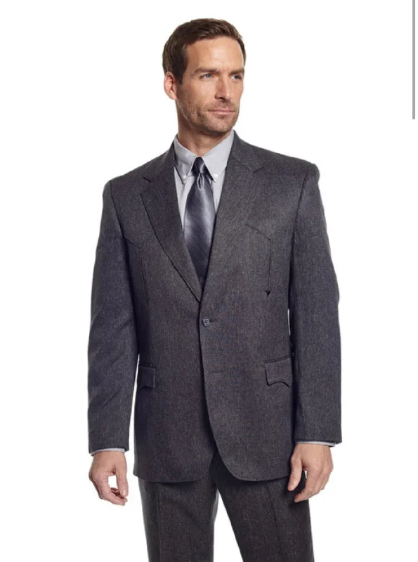 Heather Grey VEGAS Western Sports Coat