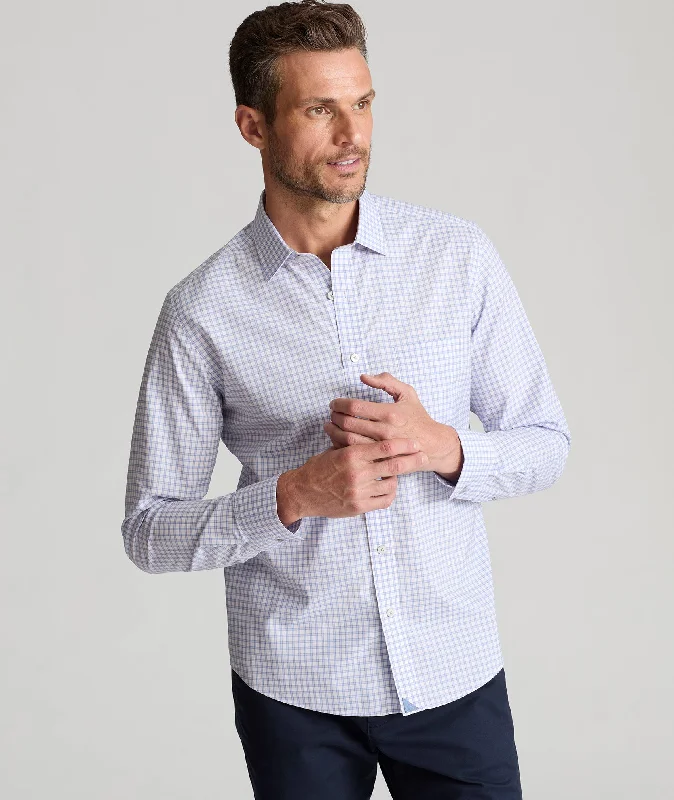 Italian Wrinkle-Free Cunningham Shirt