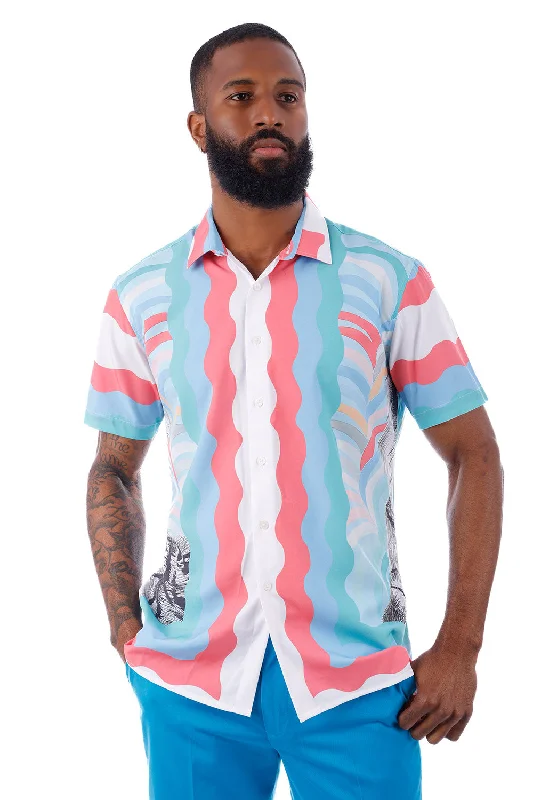 Flashy New Wave Short Sleeve Shirt