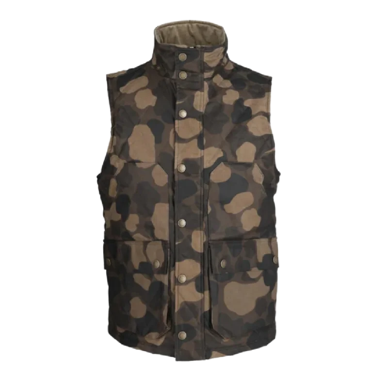 Fowler Oilcloth Vest - Classic Camo