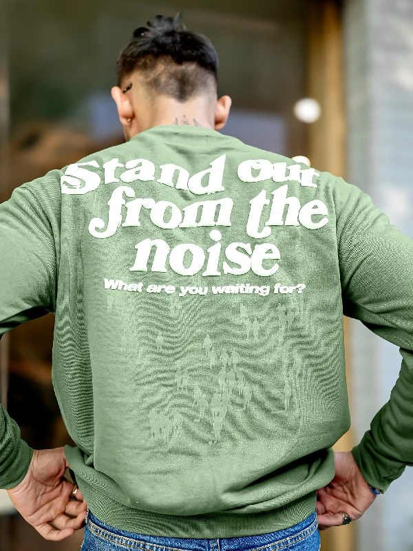 Noise Hunter Green Sweatshirt