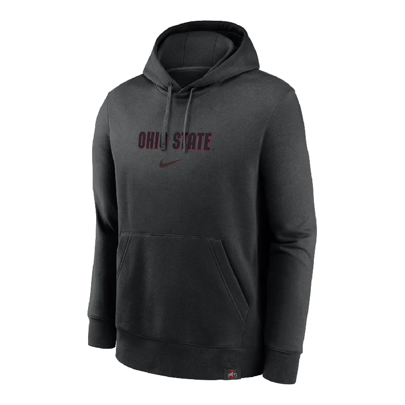 Ohio State Buckeyes Nike French Terry Statement Black Sweatshirt