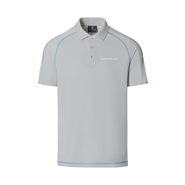 Porsche Men's Polo Shirt (Grey) - Sport