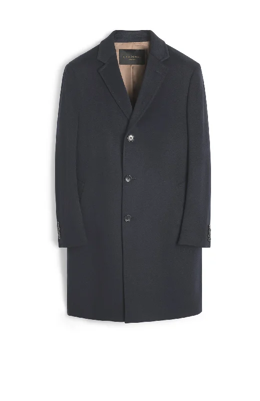 ST-PIERRE CHARCOAL CASHMERE OVERCOAT