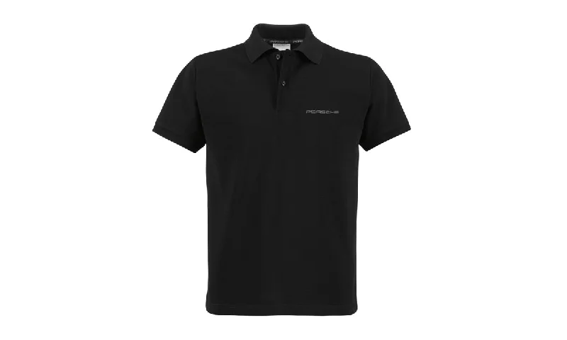 Porsche  Men's Classic Polo - Black