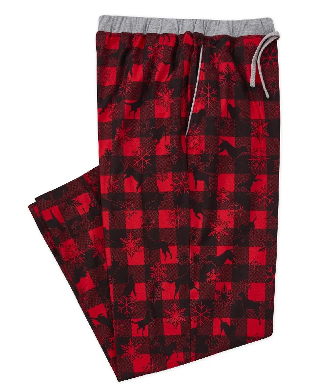 Westport 1989 Flannel Holiday Novelty Lounge Pant