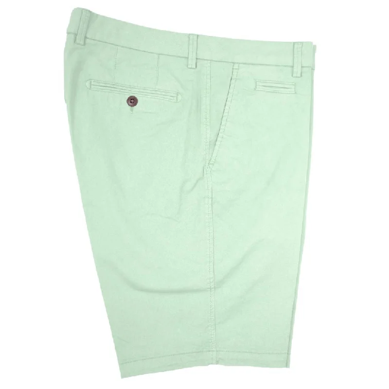 Broken Twill Stretch Cotton Shorts in Seaside by Ballin