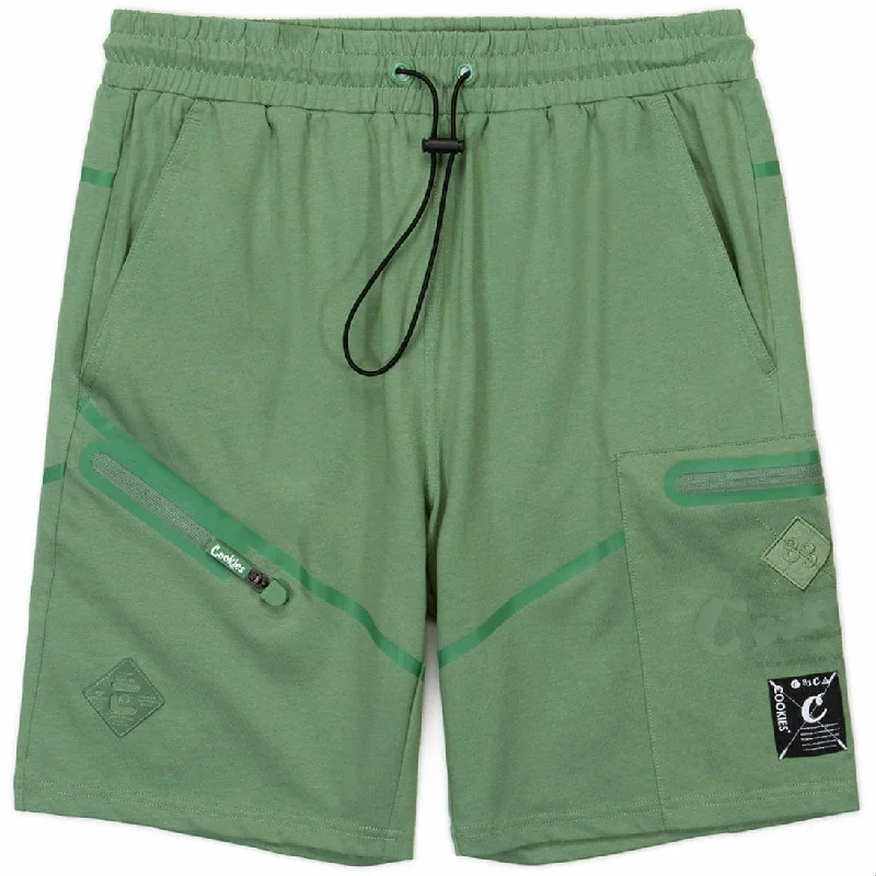 Cookies Key Largo Dri Fit Jersey Short (Light Olive) CM232BKS08