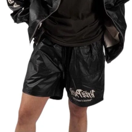 Hyde Park Double Velocity Windbreaker Shorts (Black)