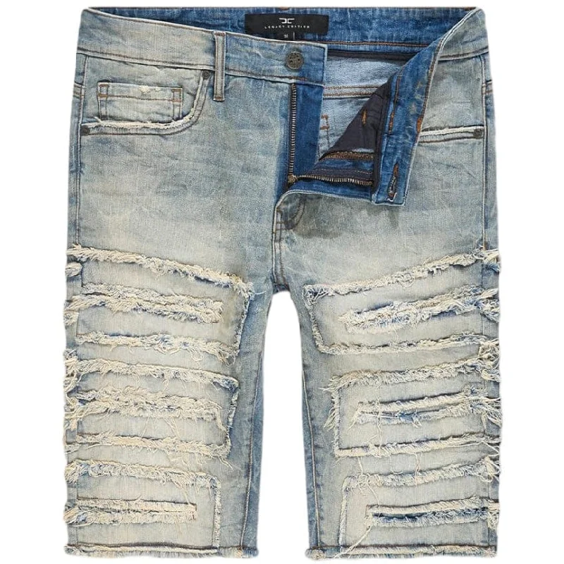 Jordan Craig Og Python Denim Shorts (Lager) J1148S