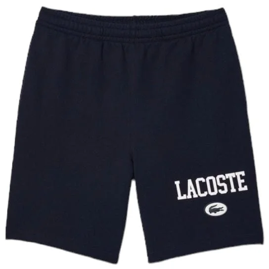 Lacoste Regular Fit Lacoste Print Jogger Short (Navy Blue) GH7499-51