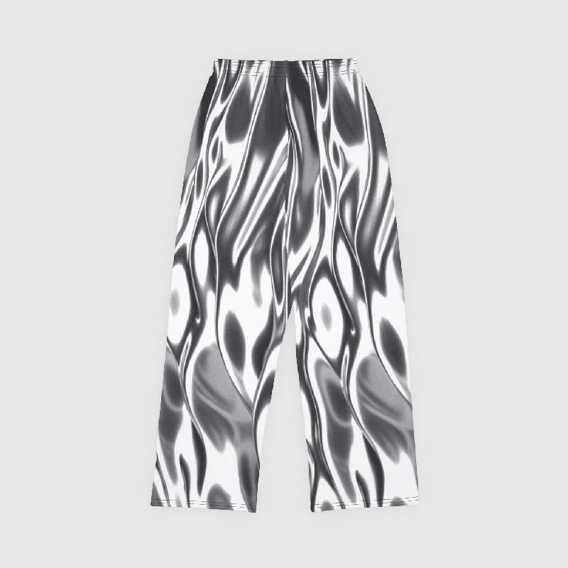 Liquid Chrome Lounge Bottoms