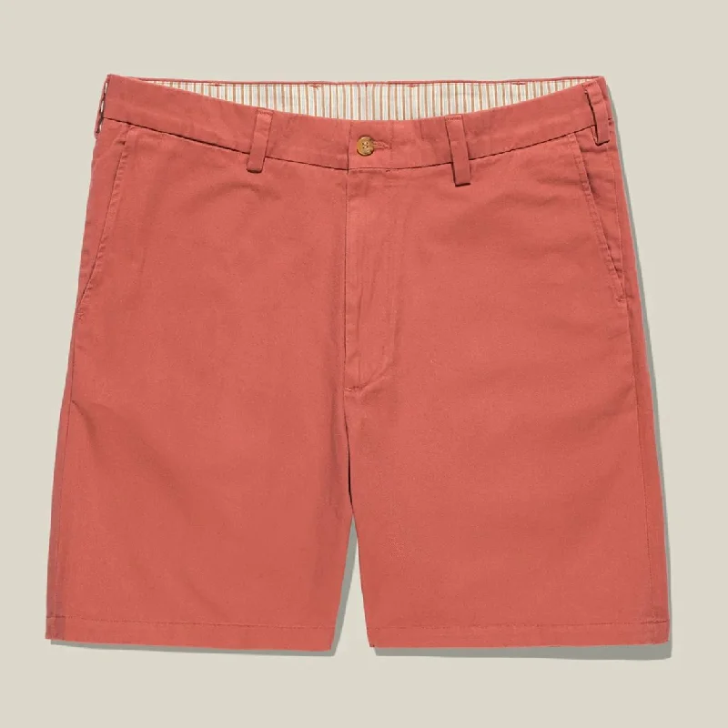 M2 Classic Fit Vintage Twill Shorts in Weathered Red by Bills Khakis