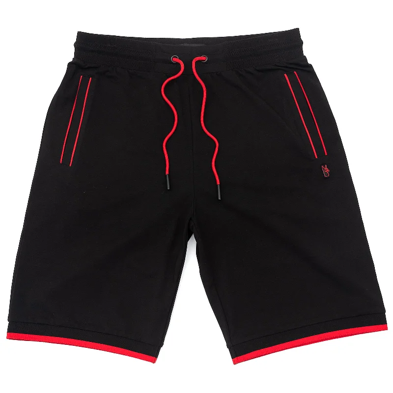 M601 Makobi Ricci Core Shorts - Black.Red