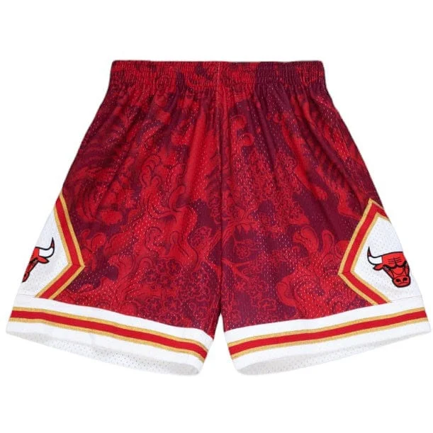 Mitchell & Ness Nba Chicago Bulls Cny 4.0 Swingman Short (Scarlet)