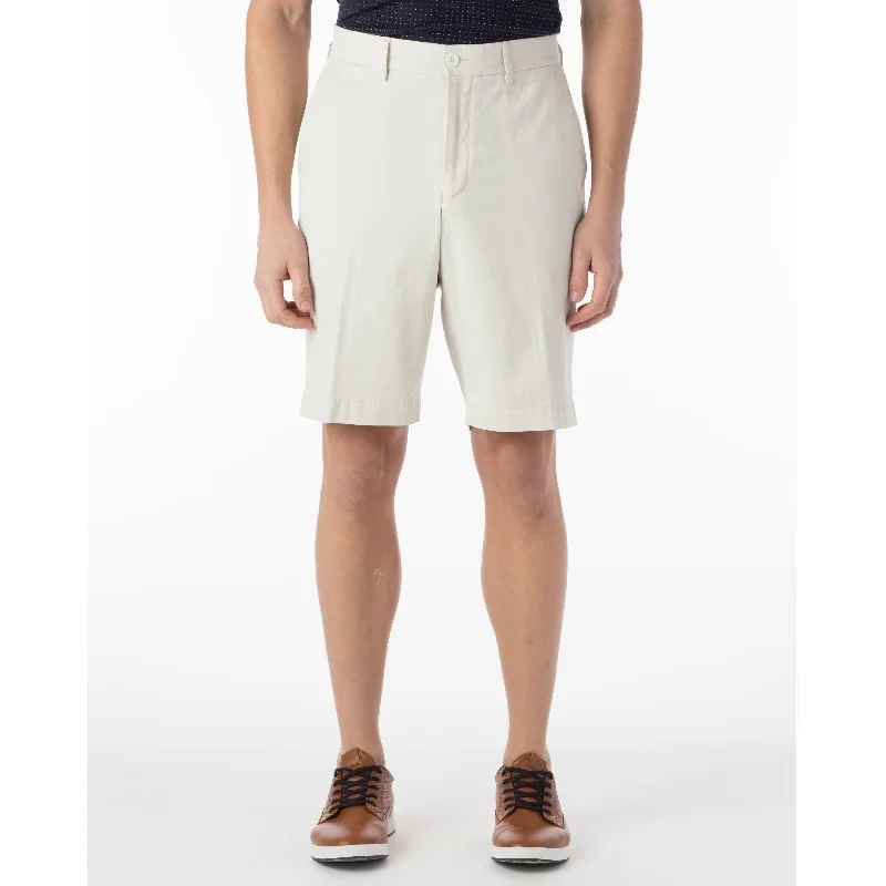 Pima Twill True Khaki Shorts in Stone (Size 31) by Ballin