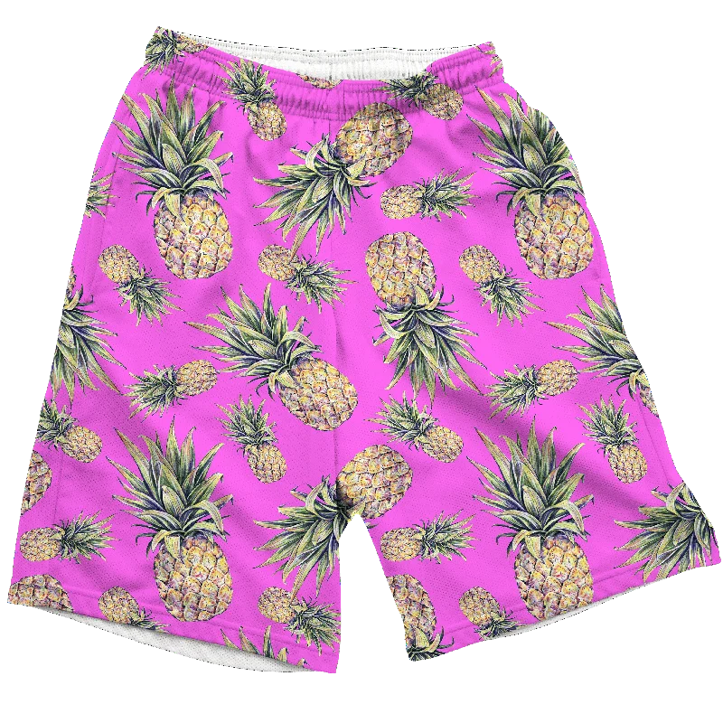 Pink Pineapple Shorts