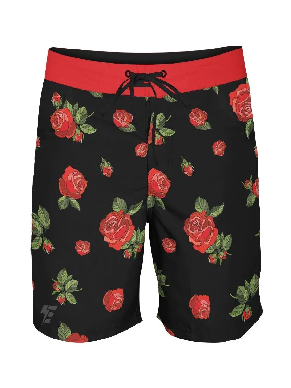 Red Roses Boardshorts