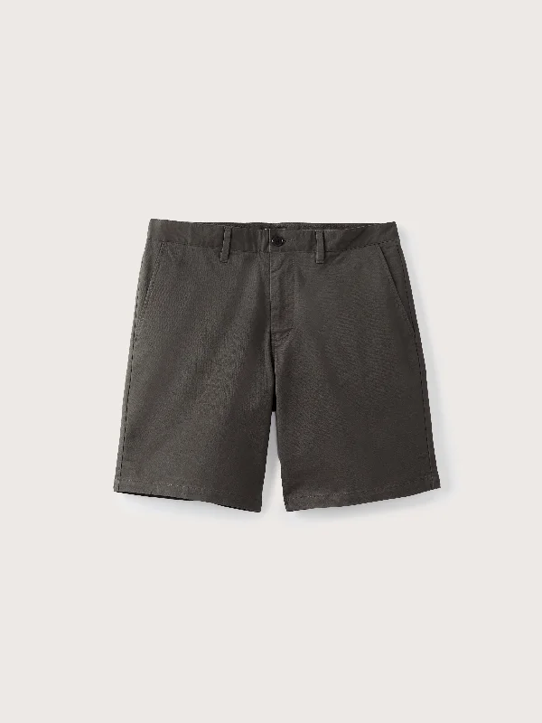 The Slim Fit Brunswick Chino 9in Short in Iron Grey