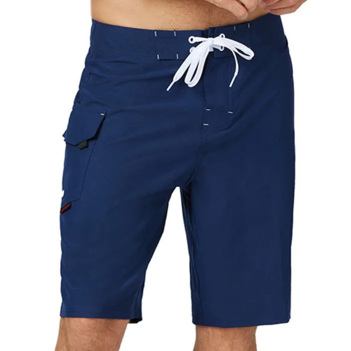 21" Stretch Lifeguard & Fire Uniform Boardshort - Navy