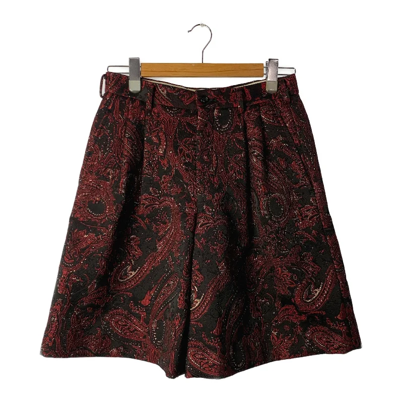 COMME des GARCONS HOMME PLUS/Shorts/XS/Red/Paisley/