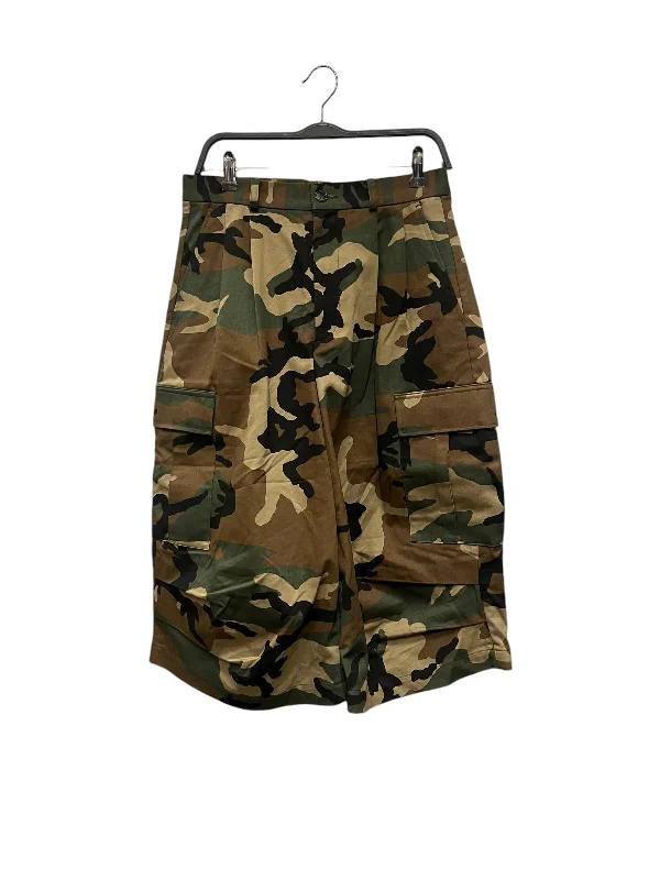 Les Six/Shorts/1/Cotton/GRN/Camouflage/