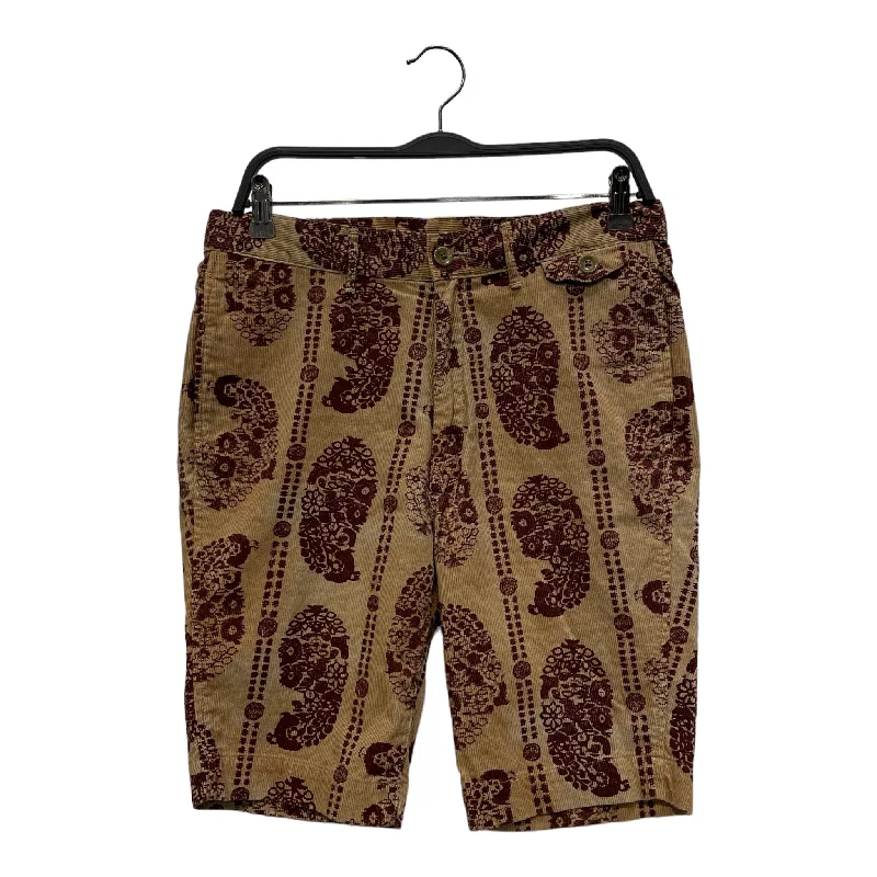 KAPITAL/Corduroy Paisley Shorts/2/Cotton