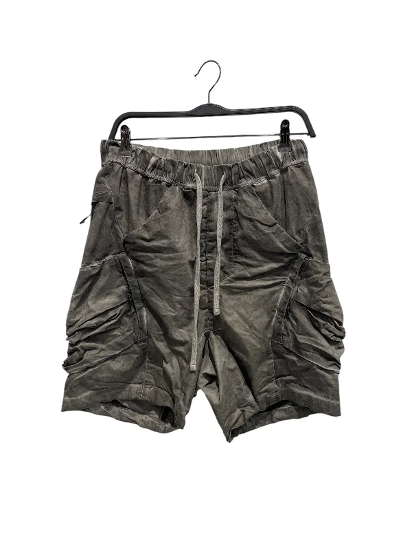 jacov grey /Shorts/2/Cotton/SLV/All Over Print/object dyed