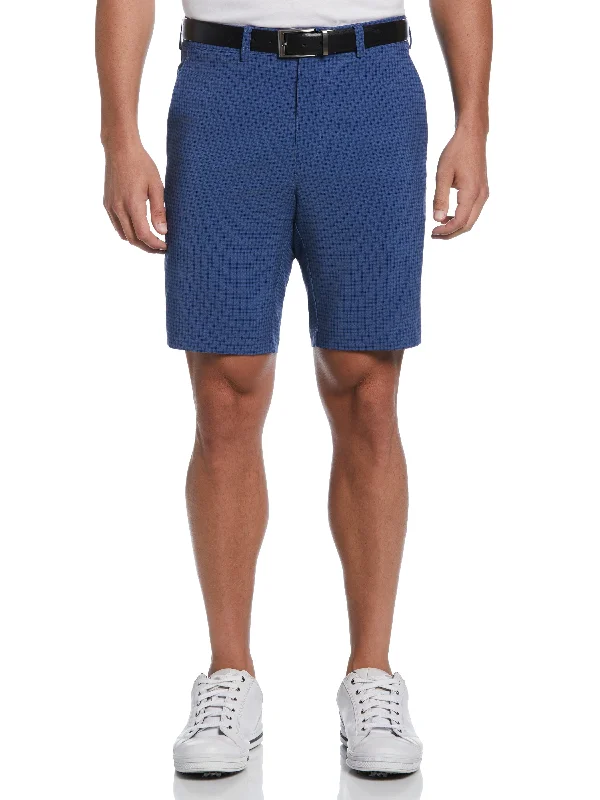 Men's 9" Check Print Short