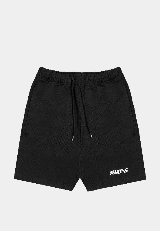 Ashluxe Bermuda Logo Short Black