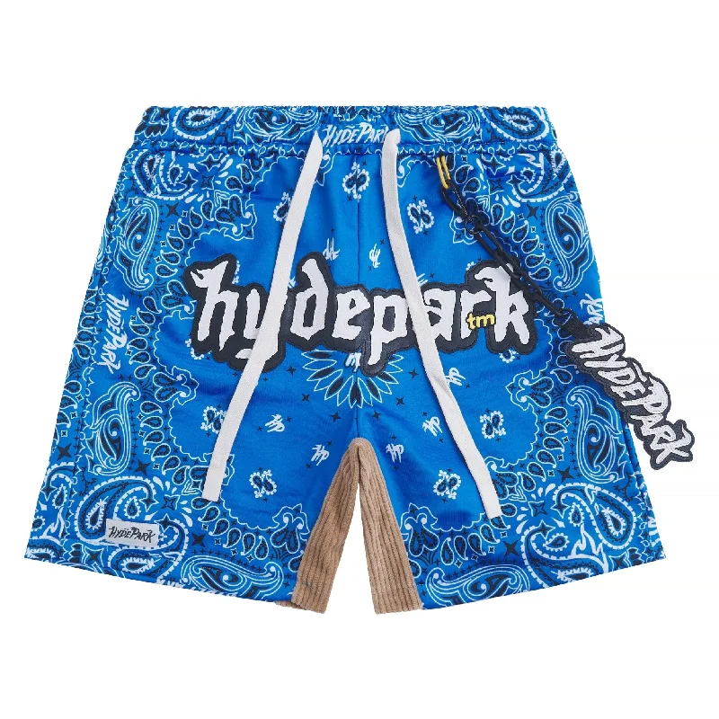 Bandana Mash Up Short | Blue