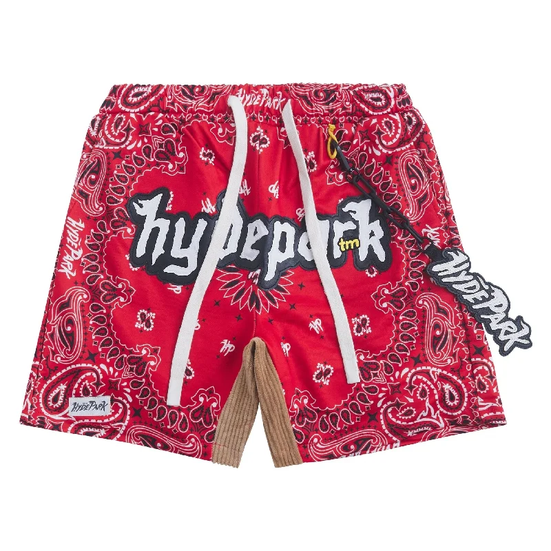 Bandana Mash Up Short | Red