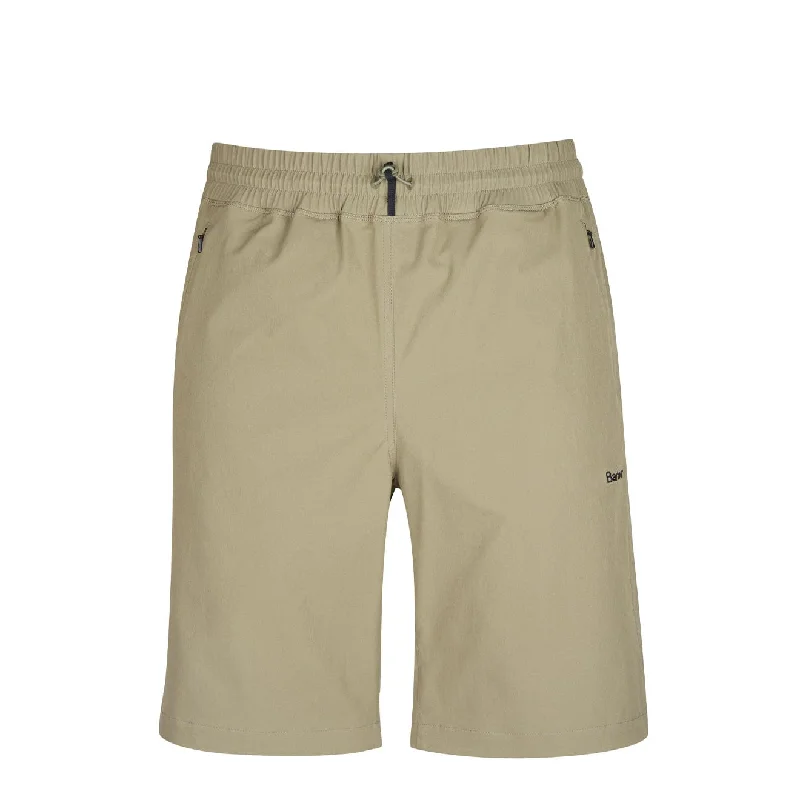 Barbour Lowland Walking Shorts Light Olive