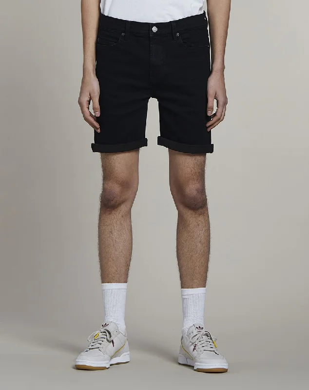 HEROICA DENIM MENS SHORTS | BLACK