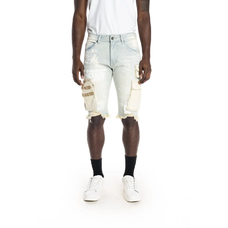 Big and Tall - Utility Fashion Jean Shorts - Norwich Blue