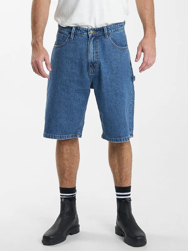 Big Slacker Denim Short - Rinsed Blues