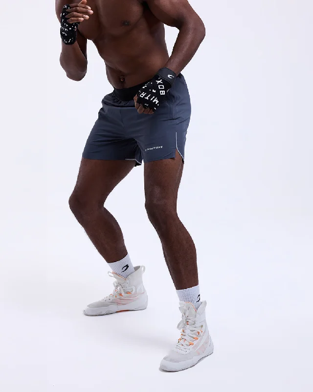 Bivol x BOXRAW Shorts - Charcoal