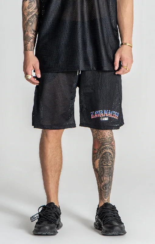 Black Goal Shorts