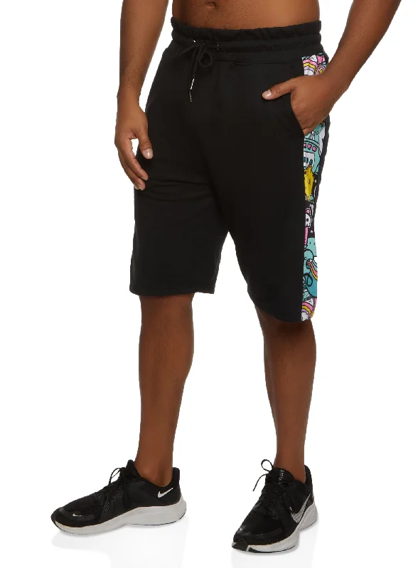 Mens Cartoon Printed Shorts